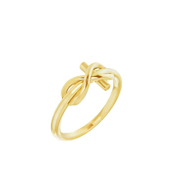 18K Gold Infinite Love Ring