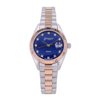 XR Lady watch in 18K rose & white gold | Blu dial