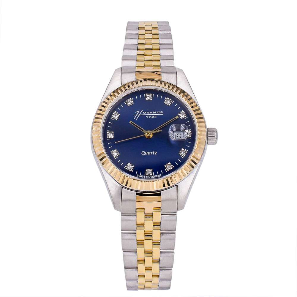 XR Lady watch in 18K yellow & white gold | Blu Dial