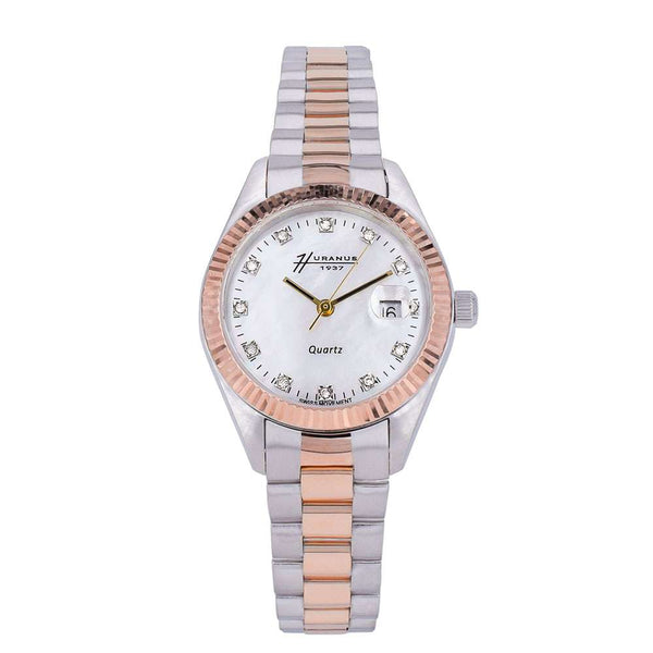 XR Lady watch in 18K rose &amp; white gold | Mother-of-Pearl Dial