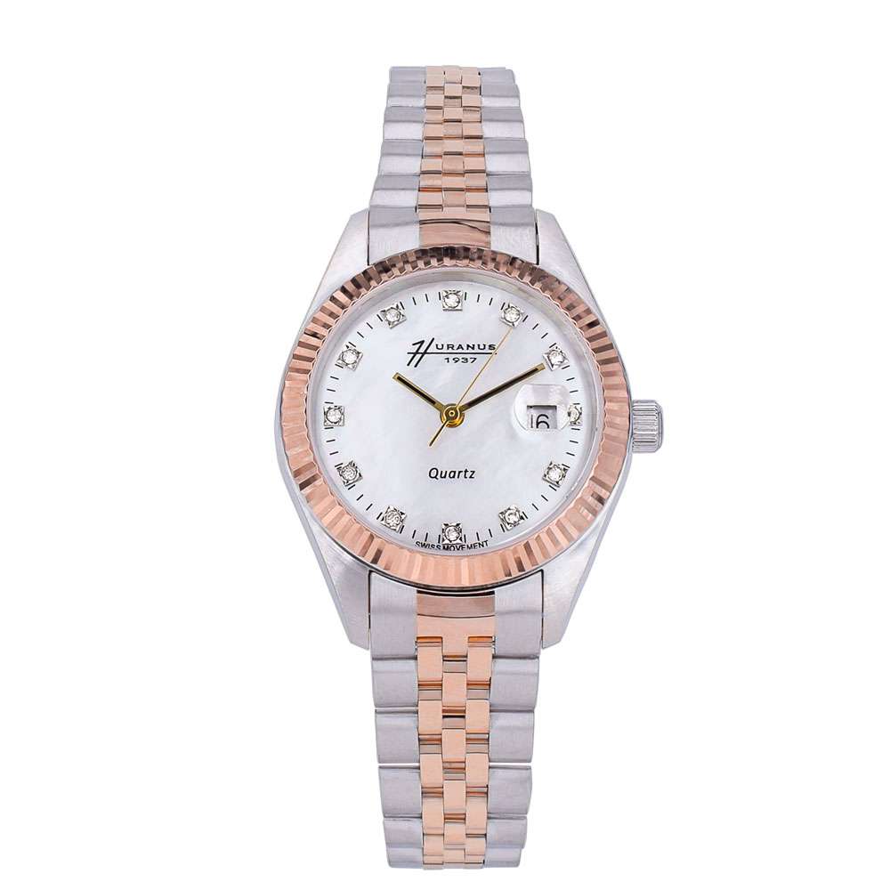 XR Lady watch in 18K rose &amp; white gold | Mother of Pearl Dial