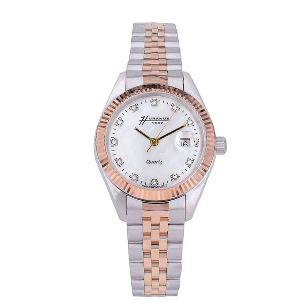 XR Lady watch in 18K rose &amp; white gold | Mother of Pearl Dial