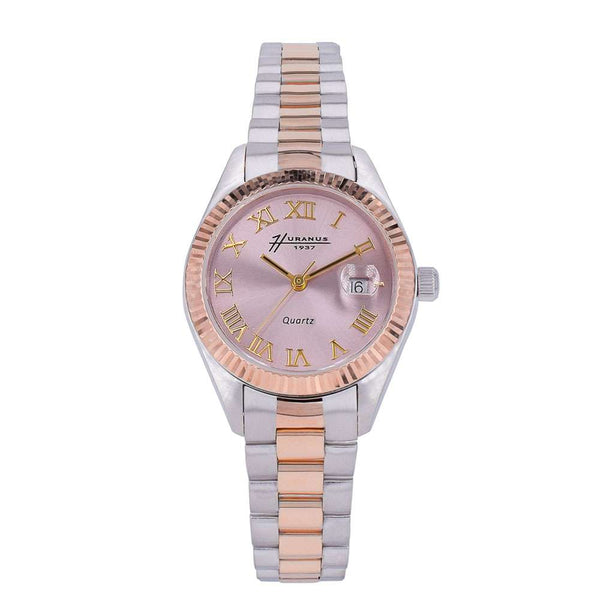 XR Lady watch in 18K rose &amp; white gold | Pink Dial