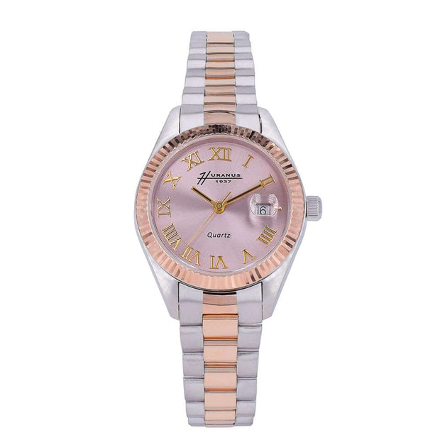 XR Lady watch in 18K rose &amp; white gold | Pink Dial