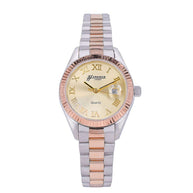 XR Lady watch in 18K rose & white gold | Yellow Dial