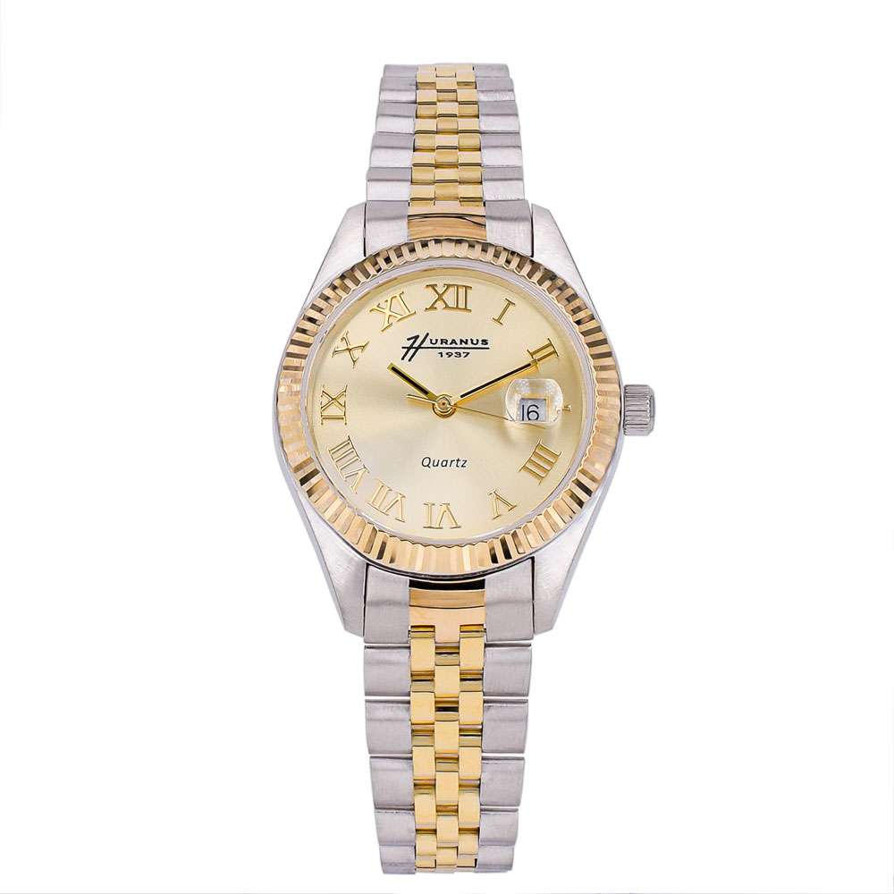 XR Lady watch in 18K yellow &amp; white gold | Yellow Dial