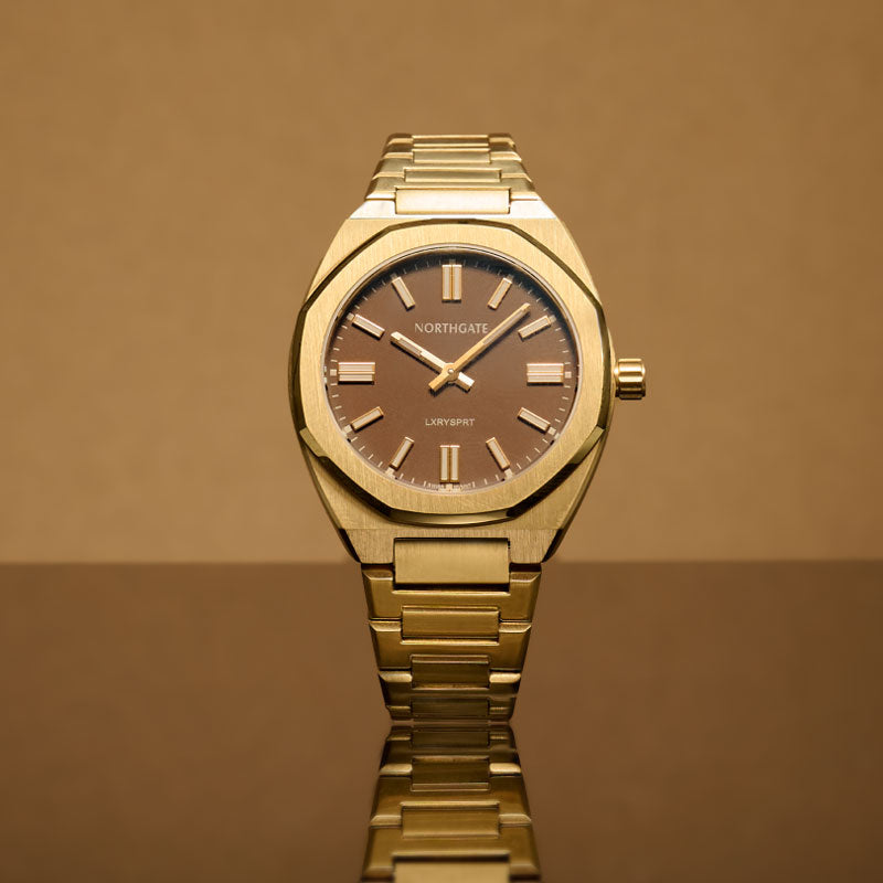 Northgate Club 34 Cinnamon brown Gold