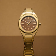 Northgate Club 34 Cinnamon brown Gold