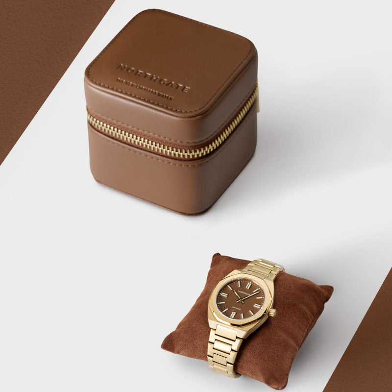 Northgate Club 34 Cinnamon brown Gold