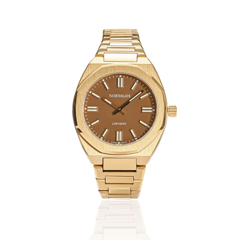 Northgate Club 34 Cinnamon brown Gold