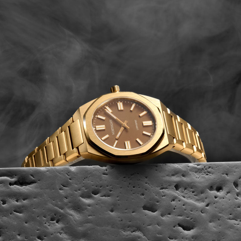 Northgate Club 34 Cinnamon brown Gold