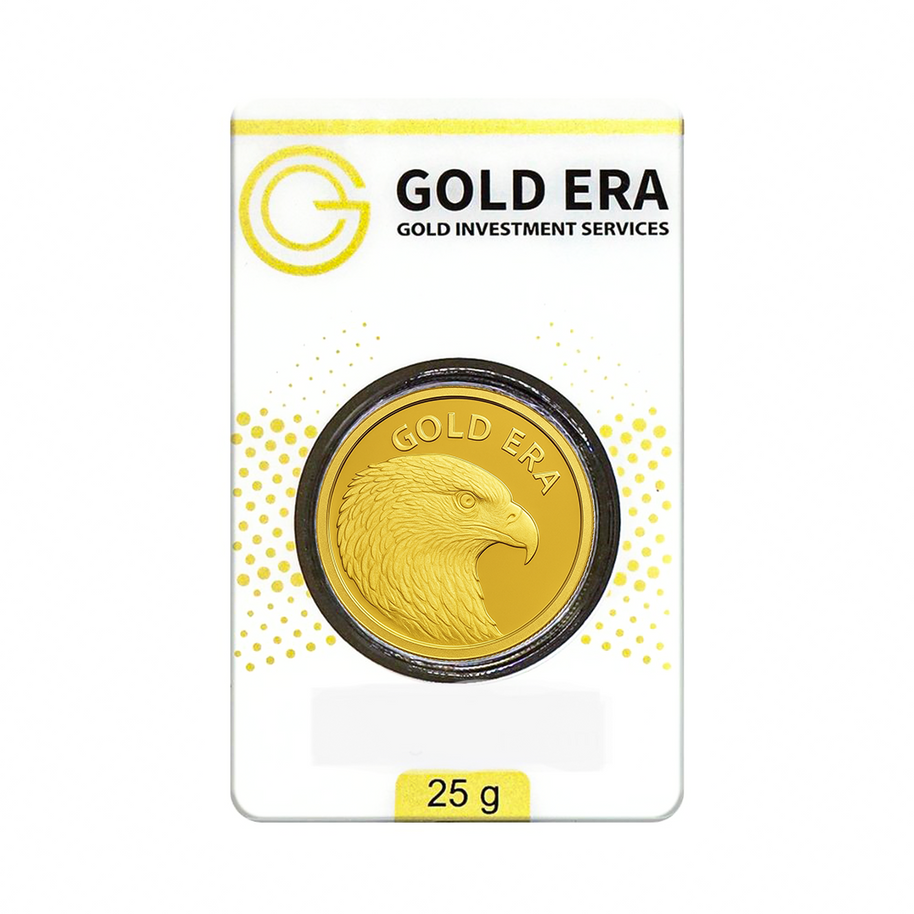 25g Gold Coin 24K– Falcon Design