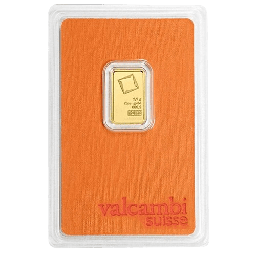 Valcambi Bars 2.5  Gram