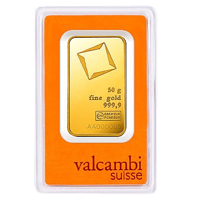 Valcambi Bars 50 Gram