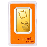 Valcambi Bars 50 Gram
