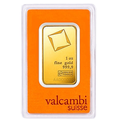 Valcambi Bars  1 Oz