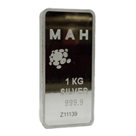 1 Kg Silver Mah 999.9 Pure