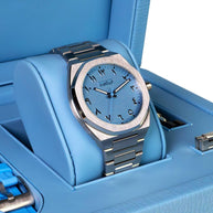 Northgate Sky Blue “Clou de Paris” Swiss Automatic